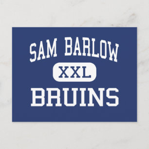 Sam Barlow - Bruins - High School - Gresham Oregon Postcard