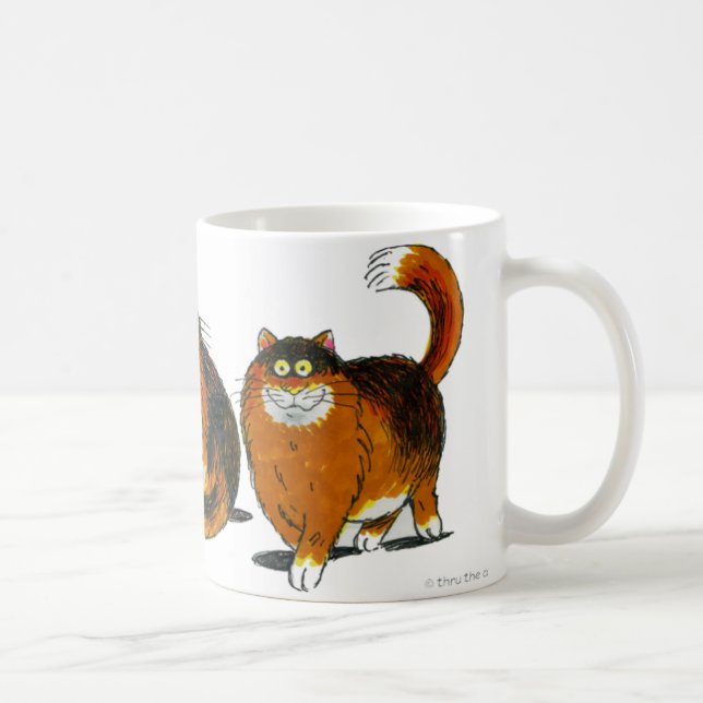 "Sam" Cat Mug (Right)