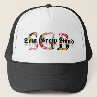 Sam Grow Band Maryland Logo Trucker Hat