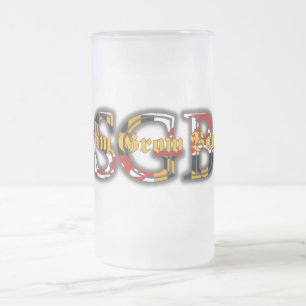 Sam Grow Band MD Logo Frosted Beer Mug