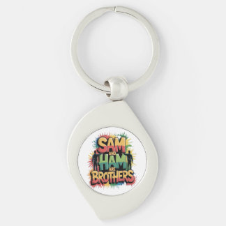 Sam & Ham are brothers Key Ring