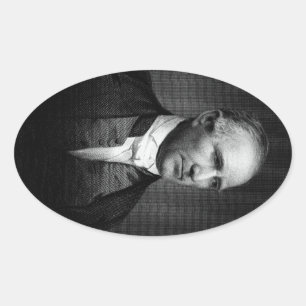 Sam Houston Oval Sticker