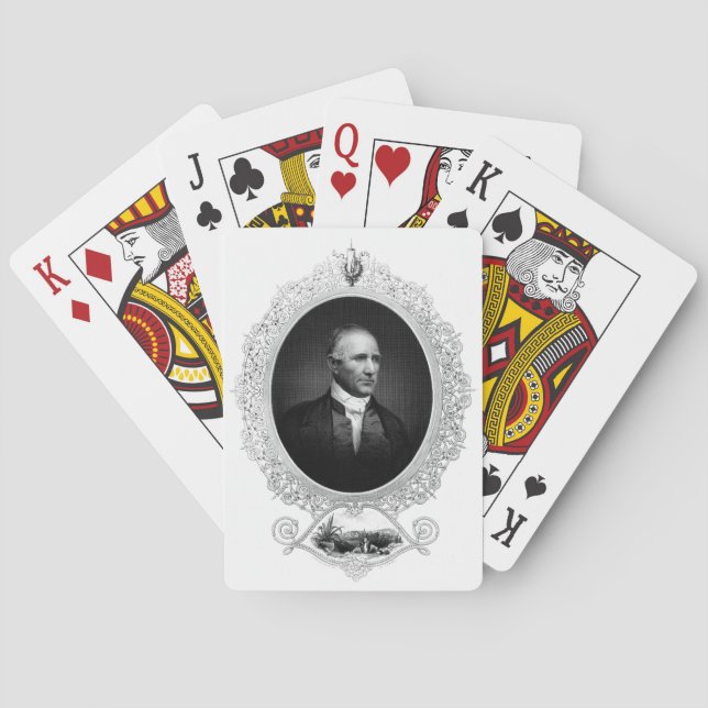 Sam Houston Playing Cards (Back)