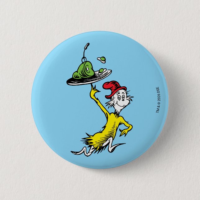 Sam I Am 6 Cm Round Badge (Front)