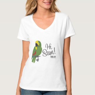 Sam, I Can Foundation women's v-neck tee