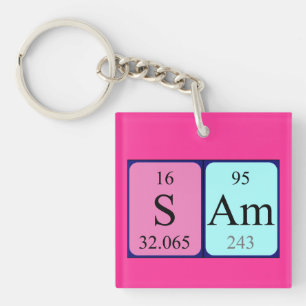 Sam periodic table name keyring