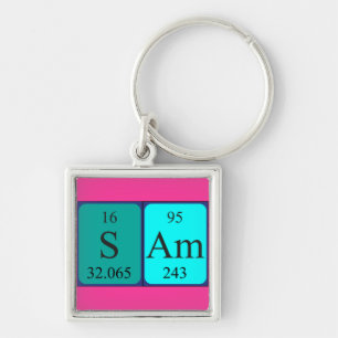 Sam periodic table name keyring
