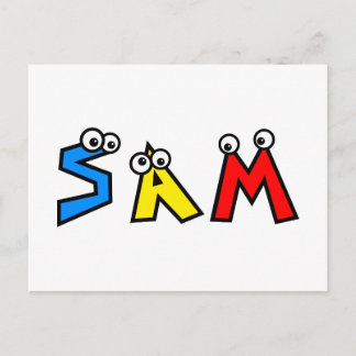 Sam Postcard