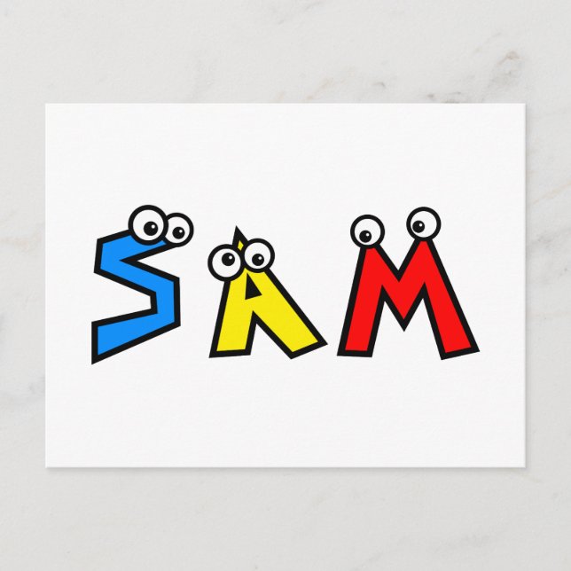 Sam Postcard (Front)