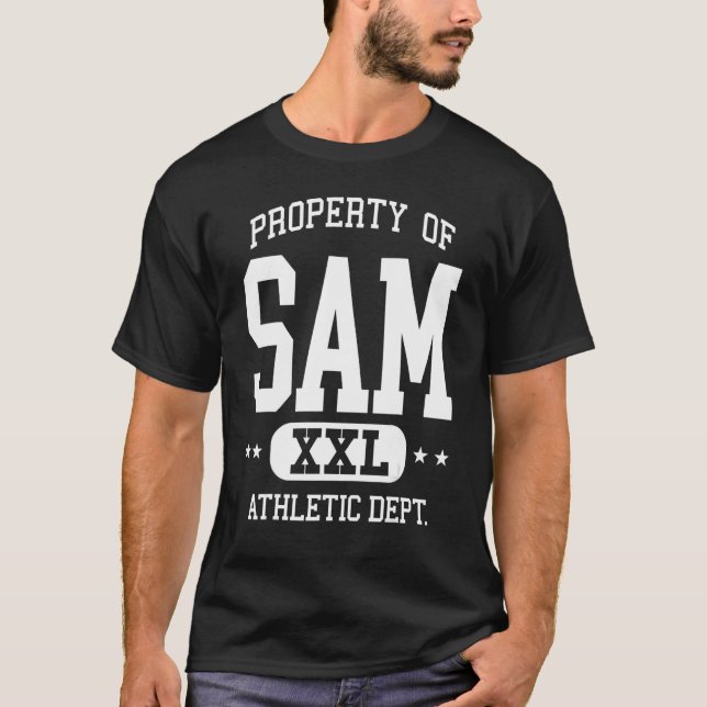 SAM Retro Athletic Property Dept T-Shirt (Front)