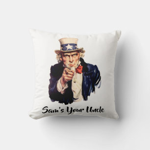 Sam’s Your Uncle Cushion