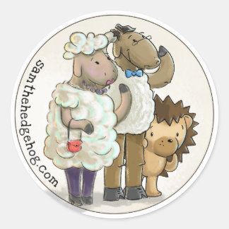 Sam the Hedgehog - Sticker #1