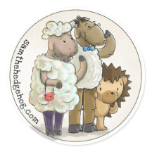 Sam the Hedgehog - Sticker #1