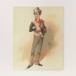 Sam Weller by Kyd from Dickens The Pickwick Papers Jigsaw Puzzle