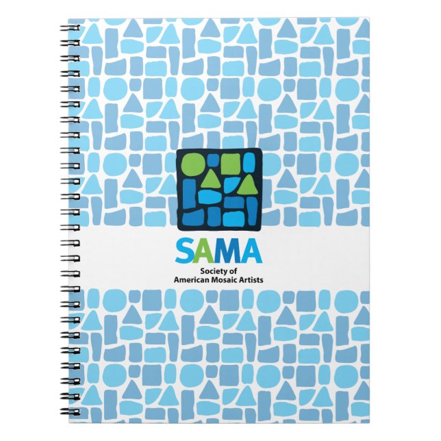 SAMA Notebook Journal - Mosaic Art (Front)