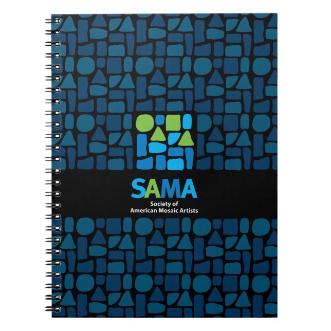 SAMA Notebook Journal - Mosaic Art (Front)