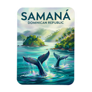 Samaná Dominican Republic Magnet