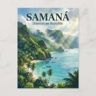 Samaná Peninsula Dominican Republic Postcard