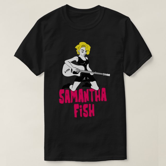 Samantha Fish Sticker T-Shirt (Design Front)