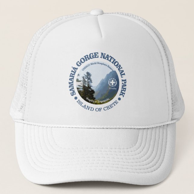 Samaria Gorge National Park Trucker Hat (Front)