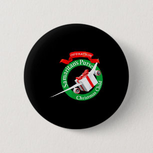 Samaritan's Purse Operation Christmas Child Funny  6 Cm Round Badge