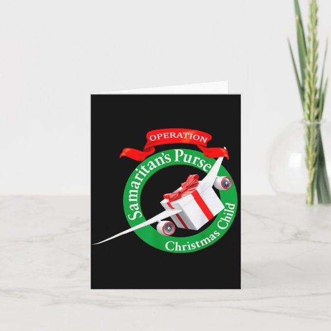 Samaritan's Purse Operation Christmas Child Funny  Card (Front)