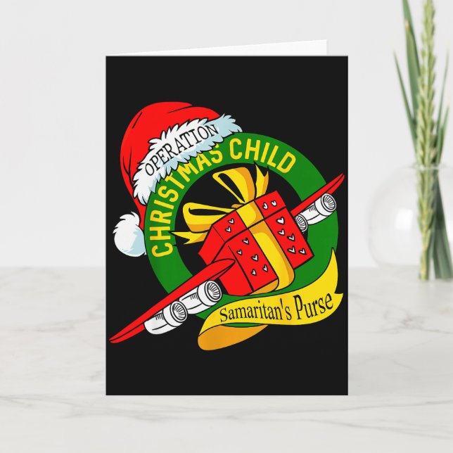 Samaritan's Purse Operation Christmas Child Funny  Card (Front)