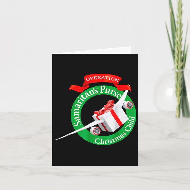 Samaritan's Purse Operation Christmas Child Funny  Card (Front)