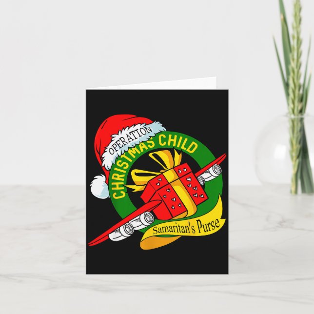 Samaritan's Purse Operation Christmas Child Funny  Card (Front)