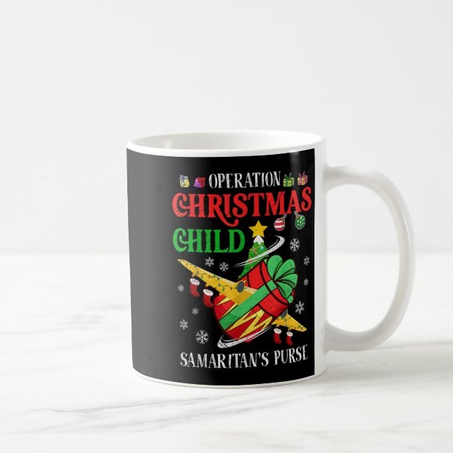 Samaritan's Purse Operation Christmas Child Funny  Coffee Mug (Right)