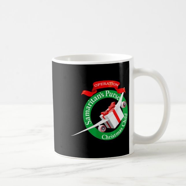 Samaritan's Purse Operation Christmas Child Funny  Coffee Mug (Right)