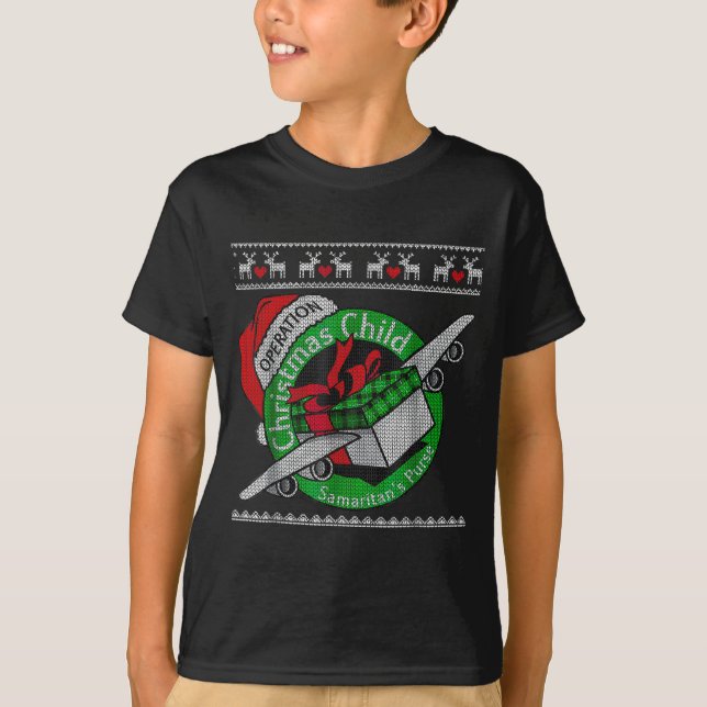 Samaritan's Purse Operation Christmas Child Funny  T-Shirt (Front)