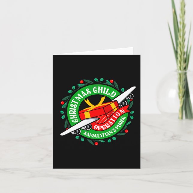 Samaritan's Purse Operation Christmas Child Meme C Card (Front)