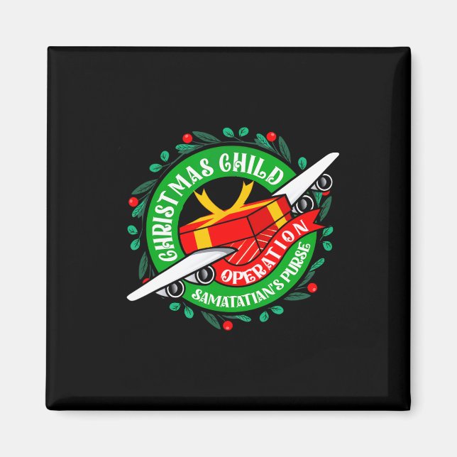 Samaritan's Purse Operation Christmas Child Meme C Magnet (Front)