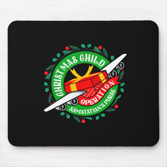 Samaritan's Purse Operation Christmas Child Meme C Mouse Mat (Front)
