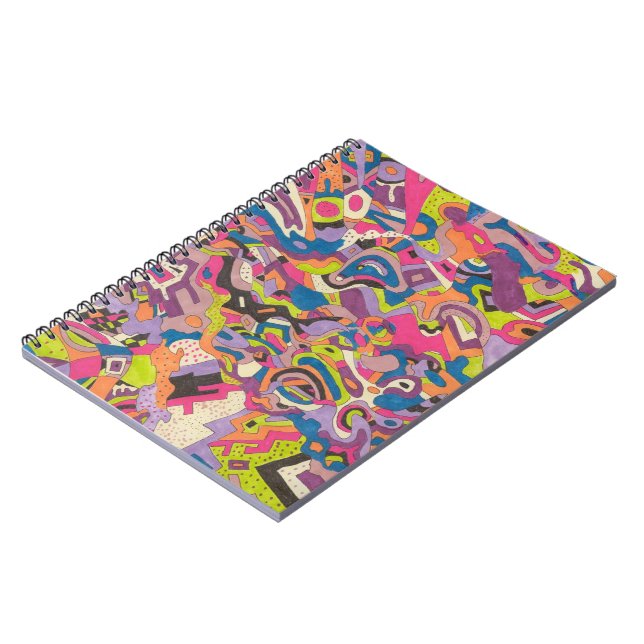 "Samba" Abstract Art Notebook (Left Side)