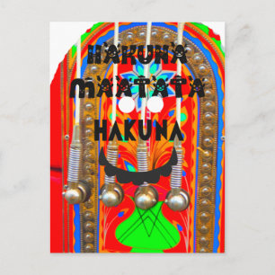 Samba Carnival colours Hakuna Matata blings.png Postcard