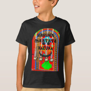 Samba Carnival colours Hakuna Matata blings.png T-Shirt
