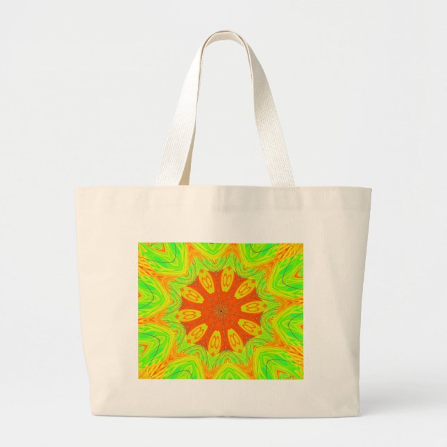 Samba Colors Large Tote Bag (Front)