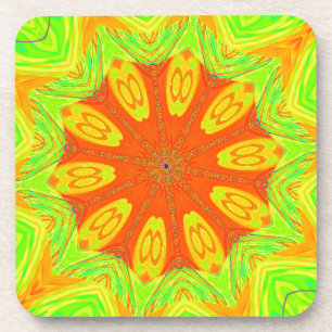 Samba Motif Art Print Coaster