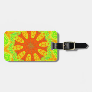 Samba Motif Art Print Luggage Tag