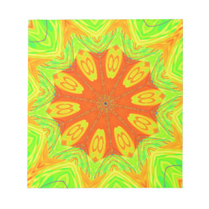 Samba Motif Art Print Notepad