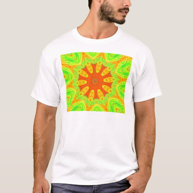 Samba Motif Art Print T-Shirt (Front)