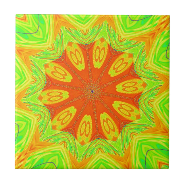 Samba Motif Art Print Tile (Front)