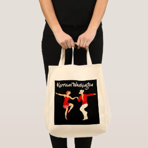 Samba Salsa Dance Tote Bag