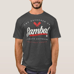 Sambal Indonesian Food Funny Retro T-Shirt