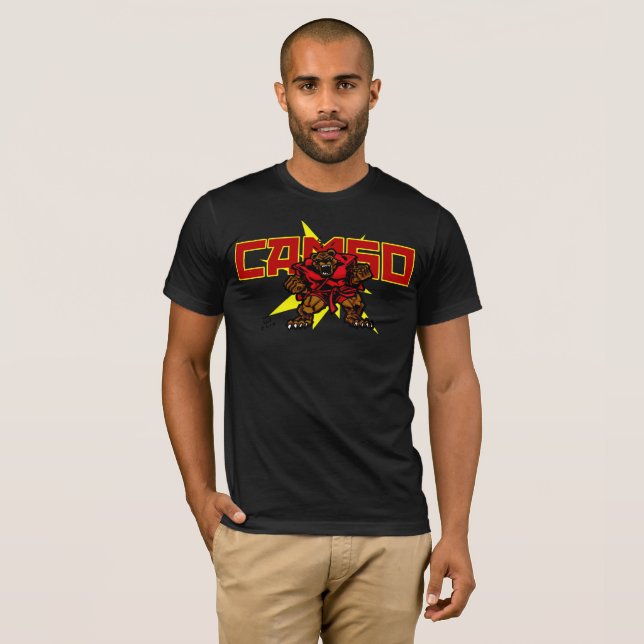 SAMBO MMA Grappling Bear T-Shirt (Front Full)