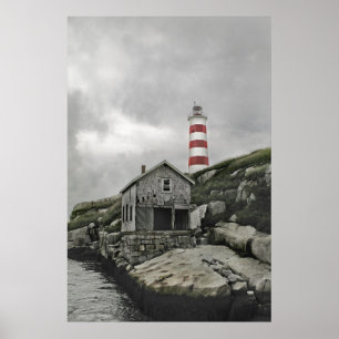 Sambro Light -- North America's Oldest Lighthouse Poster