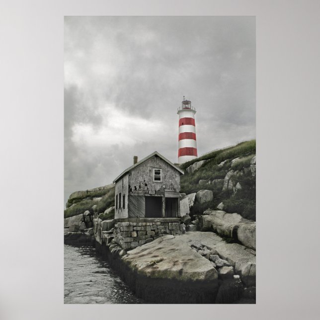 Sambro Light -- North America's Oldest Lighthouse Poster (Front)