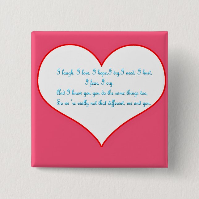 Same 15 Cm Square Badge (Front)